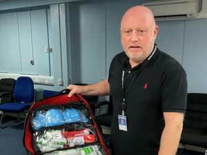 Supporting image for story: Wolverhampton police get new medical kits with more equipment to stop bleeds