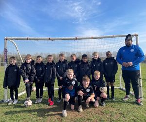 Randlay Colts Whites under 9s football team 