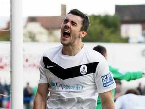 Supporting image for story: Relief for Sharp as he scores first AFC Telford goal