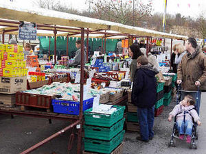 Supporting image for story: Brownhills market returns bigger than ever