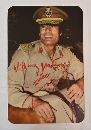 Colonel Gaddafi