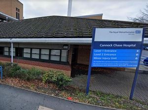 The Cannock Chase Hospital  Photo: Google Street Map