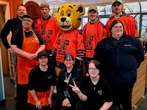 Supporting image for story: Telford community hub joins forces with Telford Tigers to raise awareness