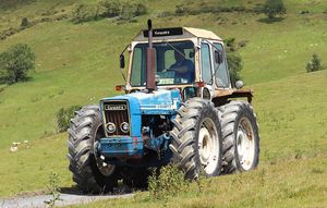 Martyn Nicholls of New Radnor with his County