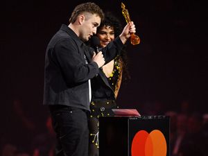 Supporting image for story: Olivia Dean and Sam Fender win song of the year as Brit Awards begin
