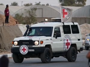 Supporting image for story: Red Cross says it has transferred unidentified remains of three people to Israel