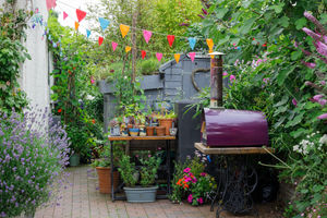 Couple John Butcher, 37 and Sarah Berry, 33, from Market Drayton are among eight households shortlisted in the BBC Gardeners’ World Award. Photo: Neil Hepworth