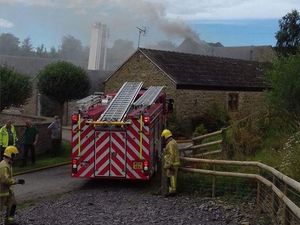 Supporting image for story: Person treated for shock after house fire