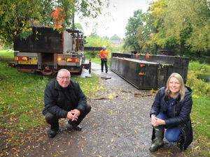 Supporting image for story: Work starts on dredging Newport canal to improve quality of water for fish and plants