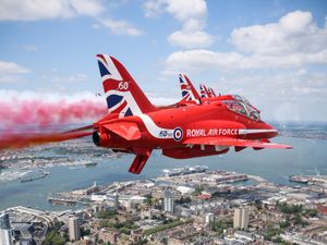 Supporting image for story: Solar farm glare could cause Red Arrows jets to crash, Conservative MP claims