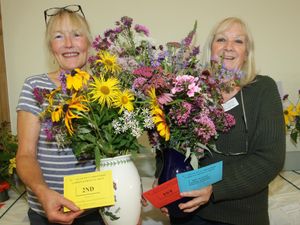Supporting image for story: Bouquets all round at show