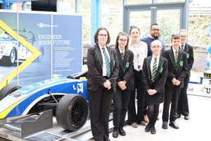 The MNA STEM Challenge team from Telford Langley School