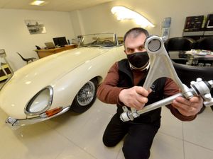 Supporting image for story: Mechanics in Bridgnorth gear up to restore car