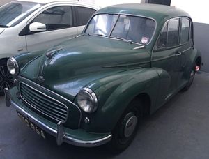 A 1956 Morris Minor, estimated at £5,000-£6,000.