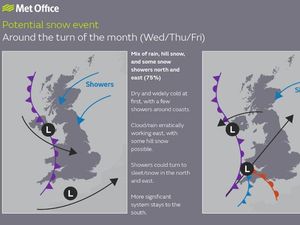 Supporting image for story: 'First widespread frosts of autumn' tonight as Met Office spots the possibility of snow