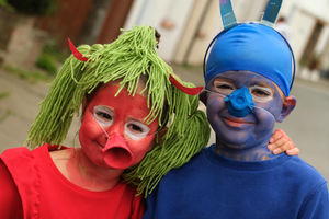 Elis and Eva Williams-Kidd were The Smeds and the Smoos. Image by Andy Compton