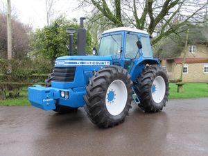 Supporting image for story: Tractor sold at auction for almost £215,000 to businessman who grew up on farm
