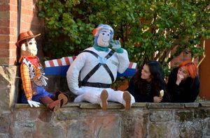 'Toy Story' duo Woody and Buzz could be spotted in the village