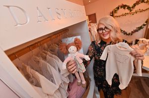 The shop caters for babies and children, from birth to six-years-old