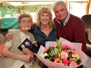 Supporting image for story: Popular Cannock lady celebrates becoming centenarian 