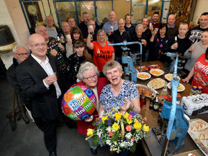 Supporting image for story: Phyllis bows out of West Bromwich firm after 64 years