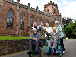 Supporting image for story: Faithful Stourbridge care home resident is reunited with his former Reverend