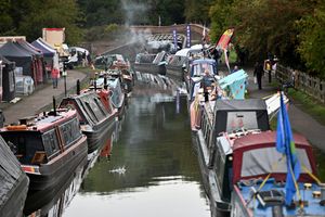 There were plenty of boats for people to see at the festival