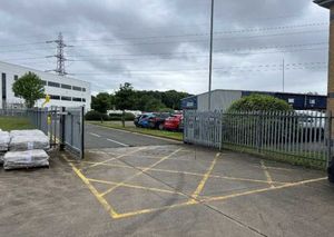 The site of the proposed mast, off Roway Lane, Oldbury