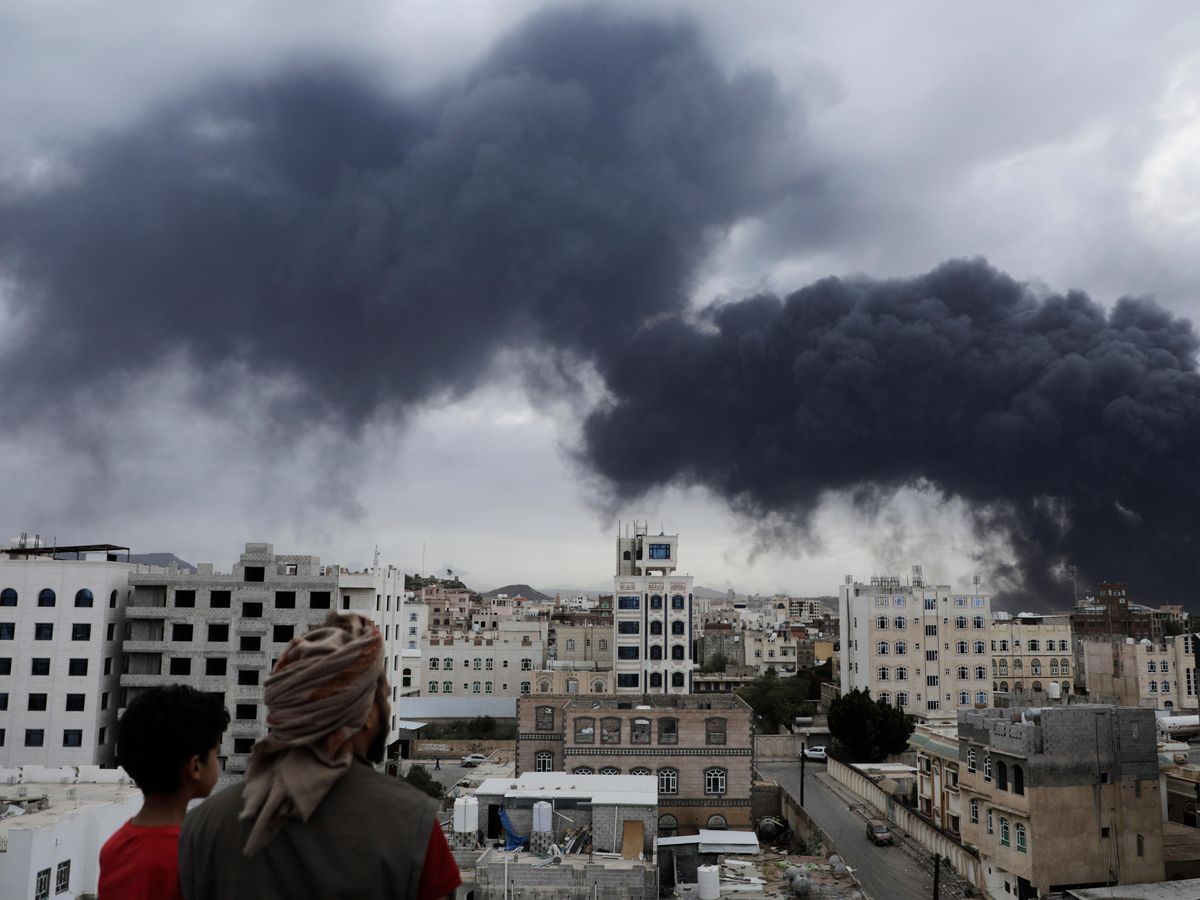 Israeli strikes on Yemen’s capital killed at least seven, say Houthi rebels