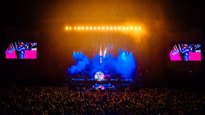 P!nk performs at V Festival