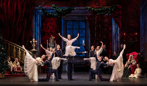 The festive spirit was felt in the Birmingham Hippodrome on opening night of The Nutcracker