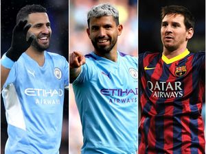 Supporting image for story: Riyad Mahrez follows in the footsteps of Sergio Aguero and Lionel Messi
