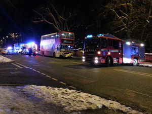 Supporting image for story: Bus and car involved in Wolverhampton crash
