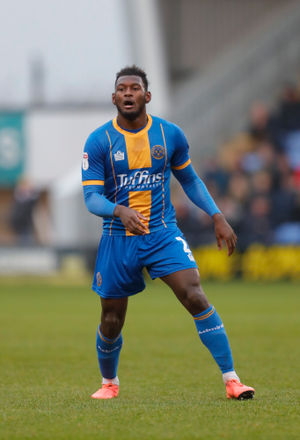 Aaron Pierre of Shrewsbury Town. (AMA)