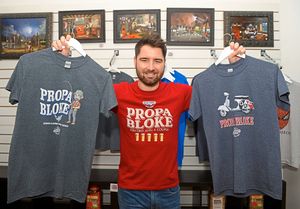 Steve Edwards is hoping for T-shirt weather