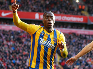 Supporting image for story: Shrewsbury Town Liverpool goal hero Daniel Udoh hopes he can get home!