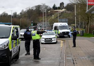 The scene of the stabbing which happened at the junction of Field Road and Birmingham Road, Dudley in the early hours. 
