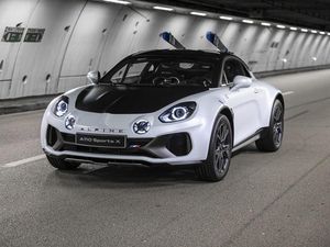 Supporting image for story: Alpine reveals A110 SportsX concept with rally-inspired styling