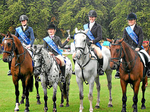 Supporting image for story: Young horse riders given chance to compete in main arena at Shrewsbury Flower Show