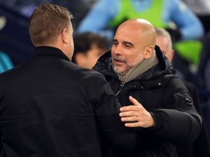 Supporting image for story: Pep Guardiola says Man City far from best in cup rout but welcomes morale boost