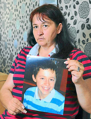 Liam's mother Alison Goviar, 38