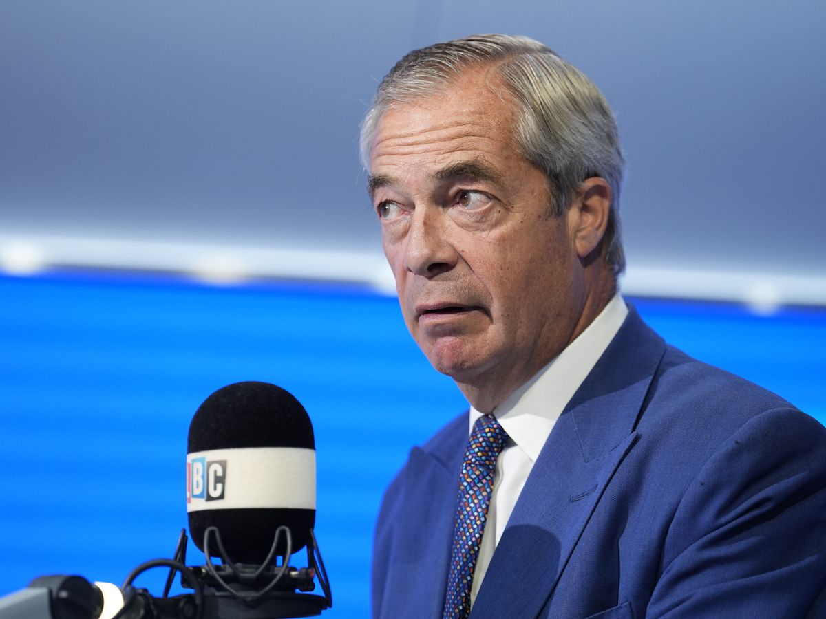 Farage calls for &lsquo;tech answer&rsquo; to protecting children online