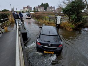 Supporting image for story: High water at Trescott Ford claims another car after Christmas flash floods