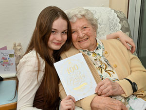 Supporting image for story: Kingswinford woman who was bombed out her home by Nazis celebrates 100th birthday