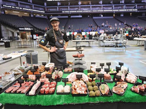 Supporting image for story: Butchers face anxious wait for medal news at the Olympics of Meat