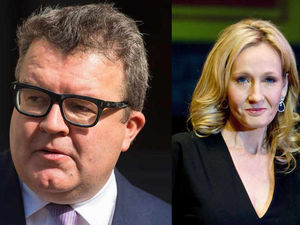 Supporting image for story: Harry Potter author JK Rowling in £4,000 boost for Tom Watson's deputy leadership bid