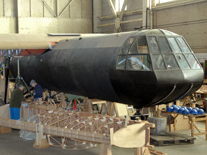 Supporting image for story: Assault glider built in Shropshire begins its final journey