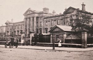 Pictures from the past of the Royal Hospital building in Wolverhampton. Photo: Steve Leath