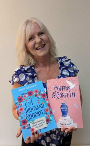 Ruth is the author of another book, 'A Thousand Goodbyes'