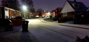 Snow in Stirchley, Telford. Photo: Jase Garton.